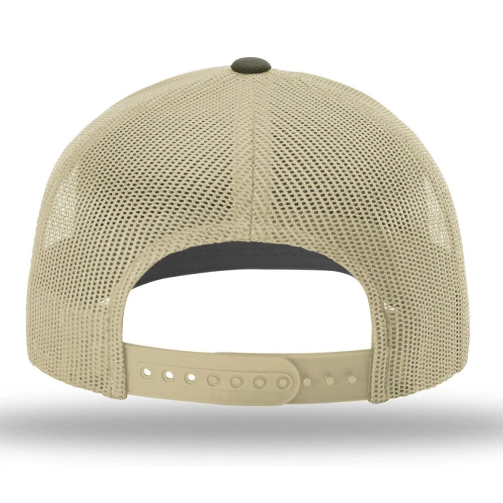 Richardson Loden/Khaki Recycled Trucker Cap 2 Richardson Loden/Khaki Recycled Trucker Cap - Image 2