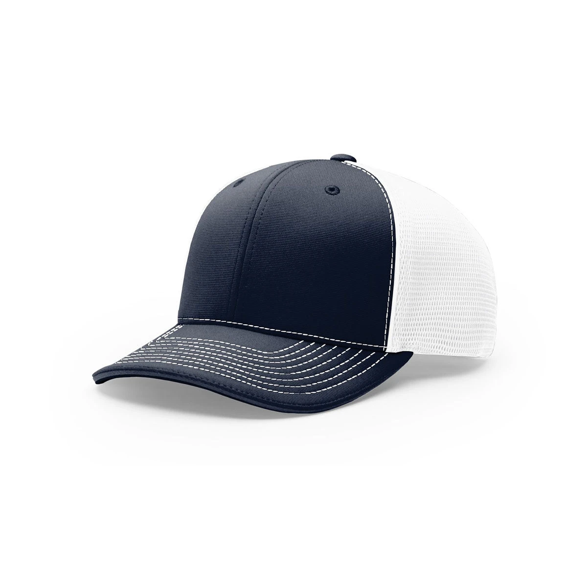 Richardson Navy/White On-Field Split Pulse SportMesh R-Flex Cap 1 Richardson Navy/White On-Field Split Pulse SportMesh R-Flex Cap