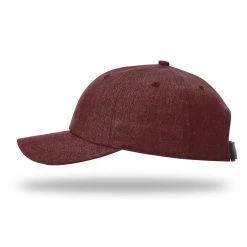 Richardson Heather Maroon Recycled Performance Cap -Richardson Sales 224RE Heather Maroon 3