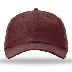 Richardson Heather Maroon Recycled Performance Cap -Richardson Sales 224RE Heather Maroon 4