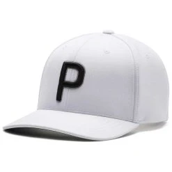 Puma Golf Bright White/Black XP Snapback Cap