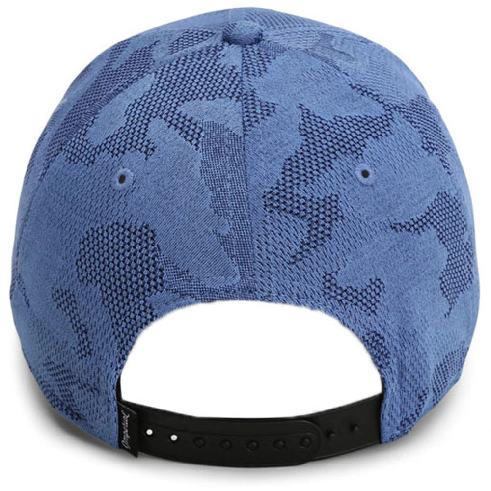 Imperial Blue Oglethorpe Performance Tonal Camo Knit Cap 2 Imperial Blue Oglethorpe Performance Tonal Camo Knit Cap - Image 2