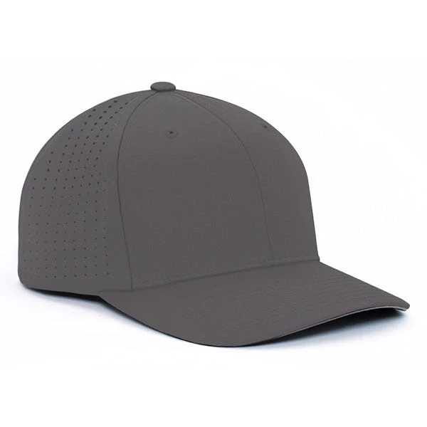 Pacific Headwear Graphite Perforated F3 Performance Cap 1 Pacific Headwear Graphite Perforated F3 Performance Cap