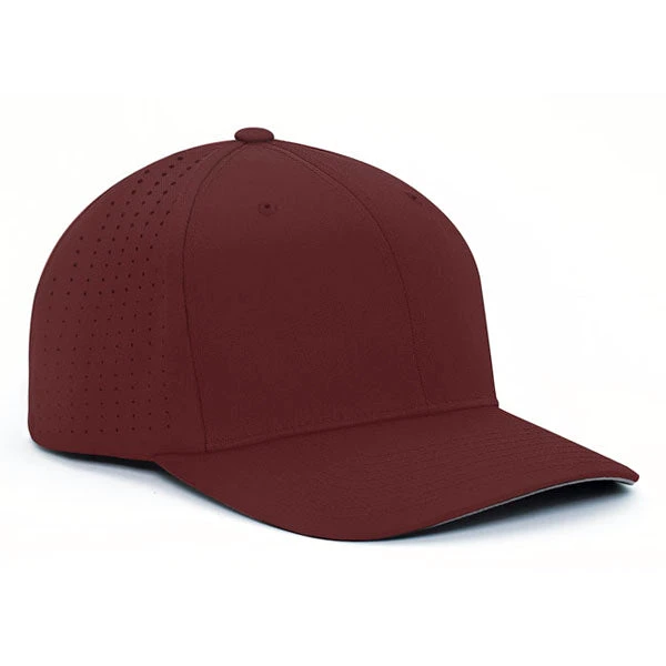 Pacific Headwear Maroon Perforated F3 Performance Cap 1 Pacific Headwear Maroon Perforated F3 Performance Cap