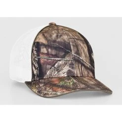 Pacific Headwear Break-Up-Country/White Universal Fitted Camo Trucker Mesh Cap