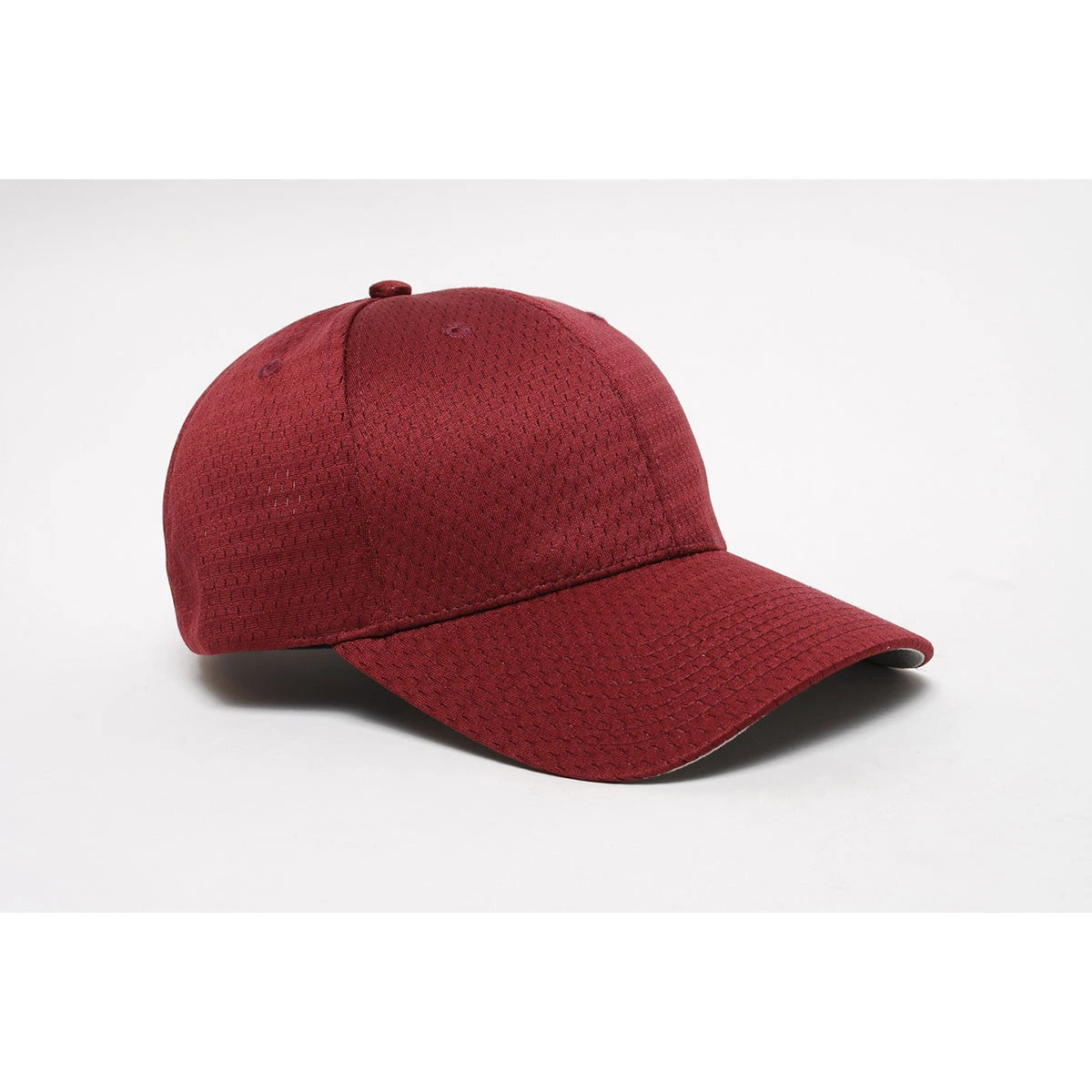 Pacific Headwear Maroon Velcro Adjustable Coolport Mesh Cap 1 Pacific Headwear Maroon Velcro Adjustable Coolport Mesh Cap