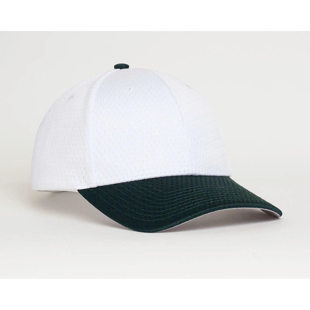 Pacific Headwear White/Dark Green Velcro Adjustable Coolport Mesh Cap 1 Pacific Headwear White/Dark Green Velcro Adjustable Coolport Mesh Cap