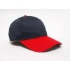 Pacific Headwear Navy/Red Universal Fitted Coolport Mesh Cap