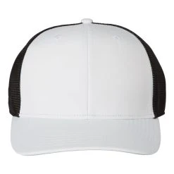 Adidas White/Black Poly Trucker Cap