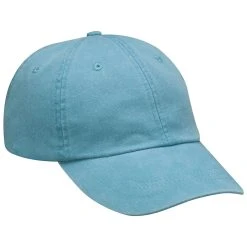 Adams® Adams Caribbean Blue 6 Panel Low-Profile Washed Pigment-Dyed Cap