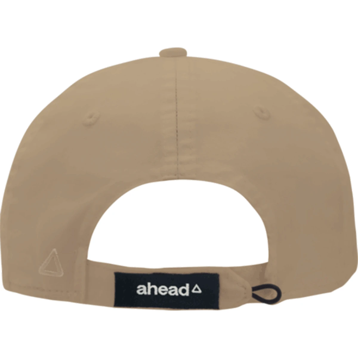 AHEAD Khaki Lightweight Cotton Solid Cap 2 AHEAD Khaki Lightweight Cotton Solid Cap - Image 2
