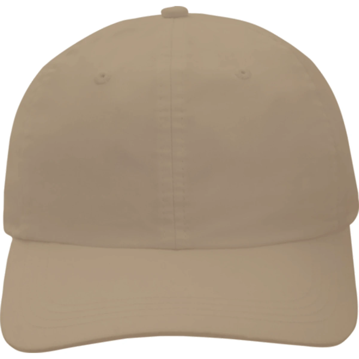 AHEAD Khaki Lightweight Cotton Solid Cap 1 AHEAD Khaki Lightweight Cotton Solid Cap