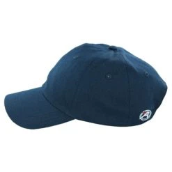 AHEAD Navy Chino Solid Velcro Cap -Richardson Sales C47WTV Navy 3