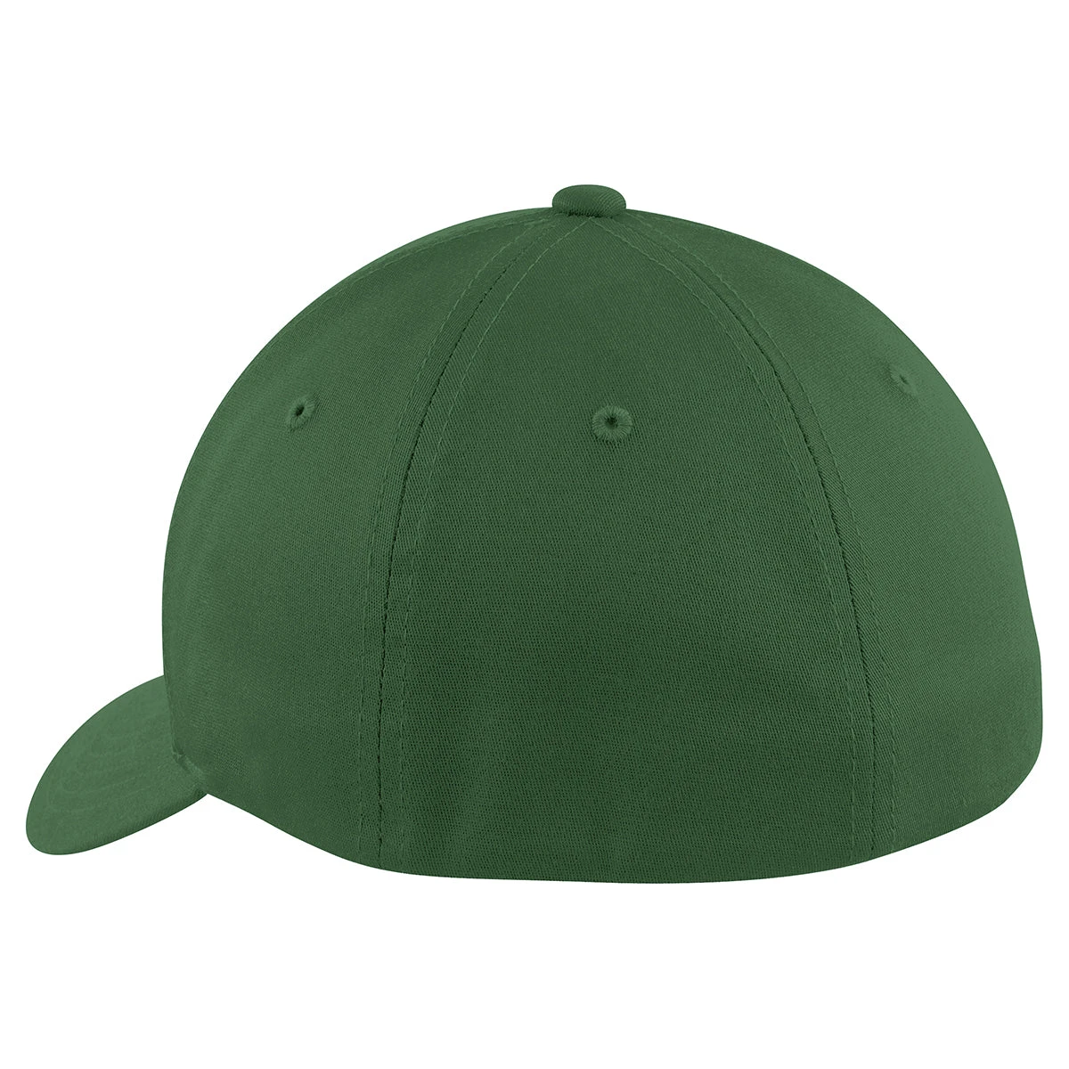 Port Authority Forest Green Flexfit Cotton Twill Cap 3 Port Authority Forest Green Flexfit Cotton Twill Cap - Image 3