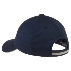 Port Authority Navy Reflective Sandwich Bill Cap -Richardson Sales C832 Navy Reflective B