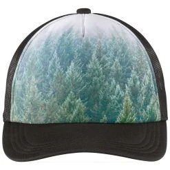 Port Authority Forest Snapback Photo Real Trucker Cap -Richardson Sales C950 Forest 3