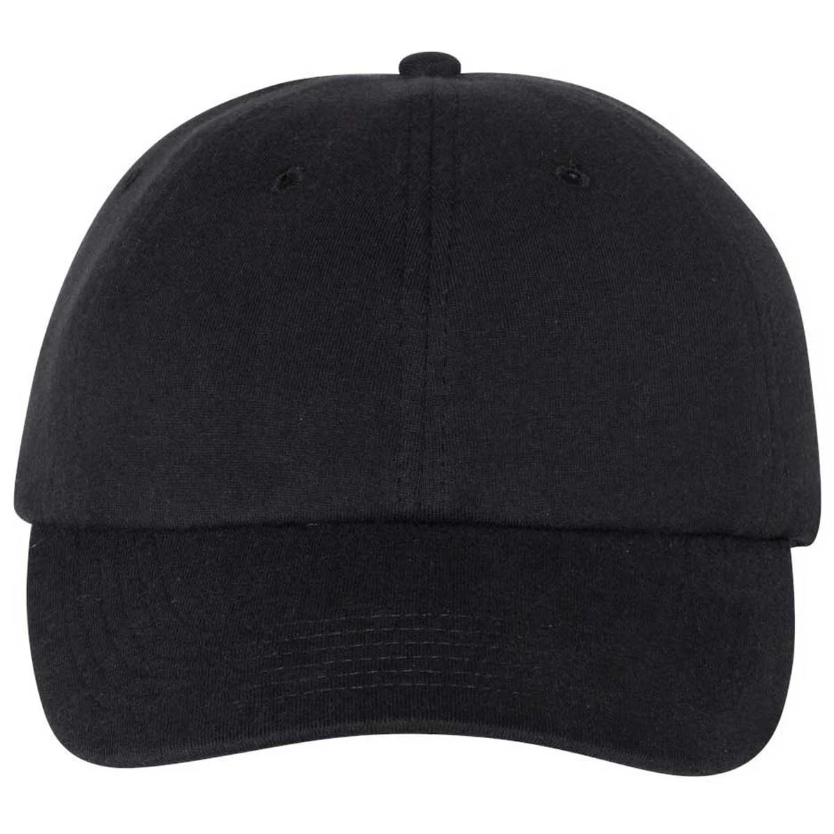 Champion Black Jersey Knit Dad Cap 4 Champion Black Jersey Knit Dad Cap - Image 4
