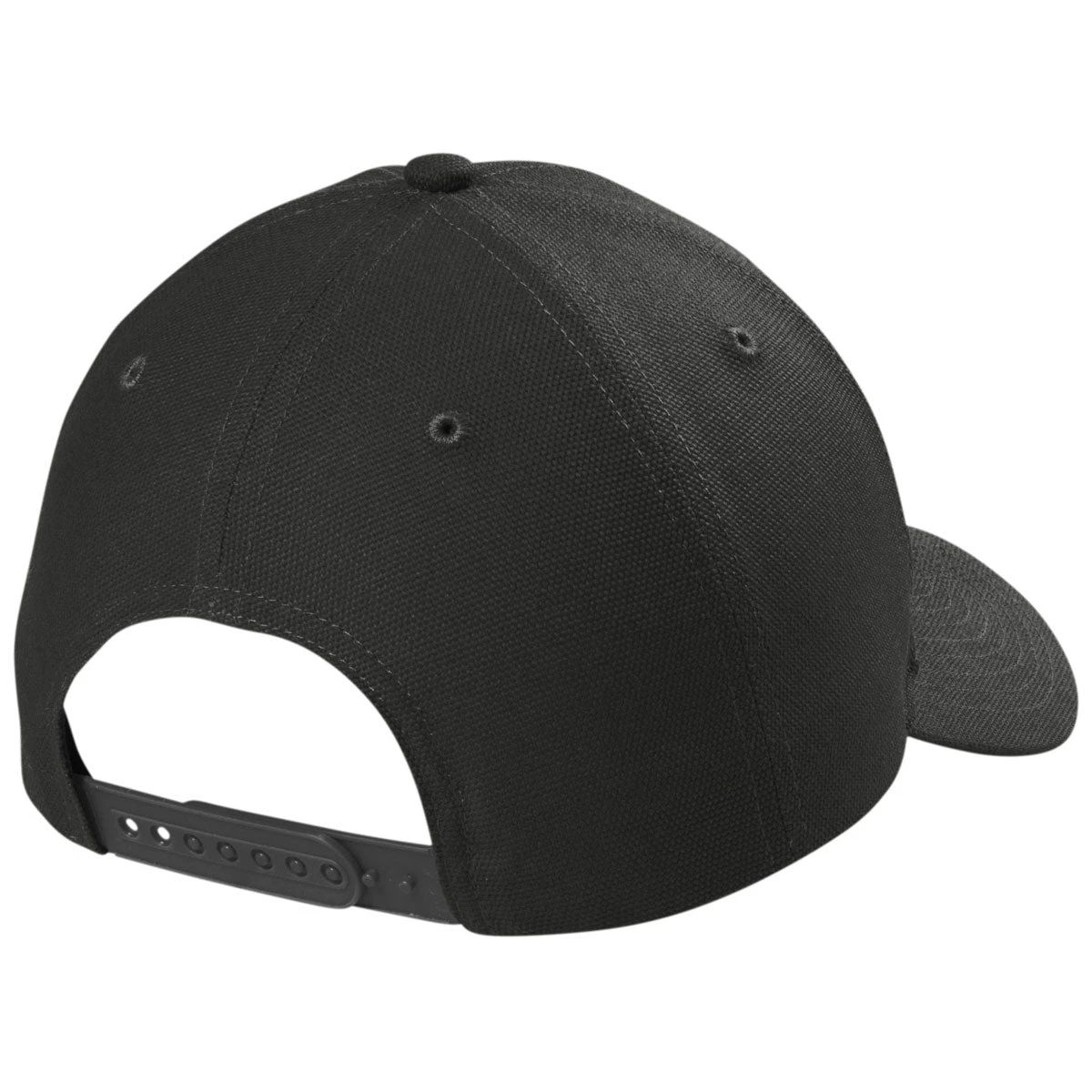 CornerStone Black Canvas Cap 2 CornerStone Black Canvas Cap - Image 2