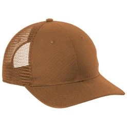 Carhartt Men's Carhartt Brown Canvas Mesh Back Cap -Richardson Sales CT105298 CarharttBr 4