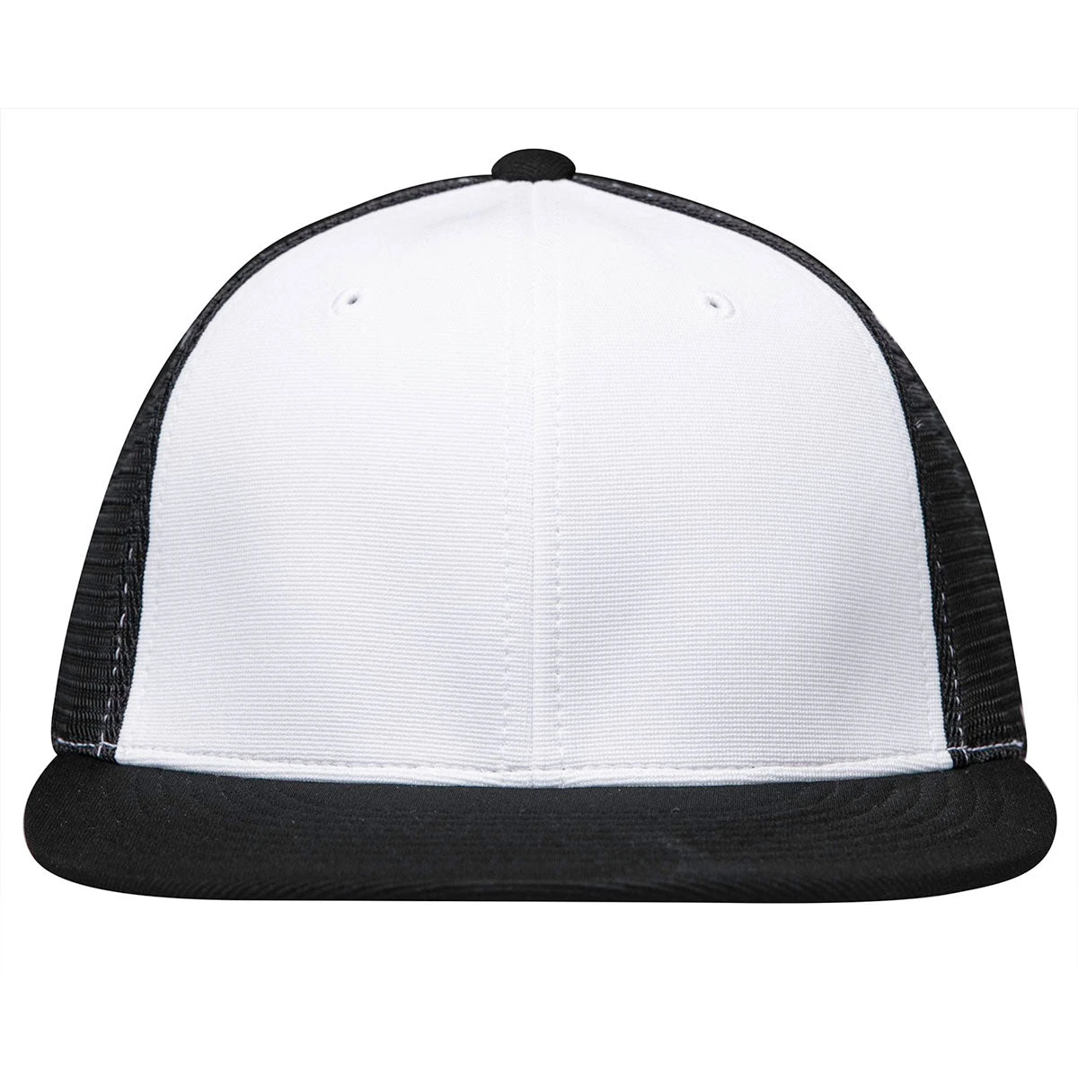 Pacific Headwear White/Black/Black Premium M2 Performance Trucker FlexFit Cap 1 Pacific Headwear White/Black/Black Premium M2 Performance Trucker FlexFit Cap