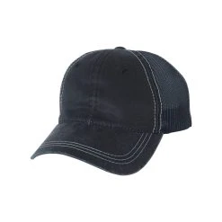 Outdoor Cap Navy Weathered Mesh Back Cap