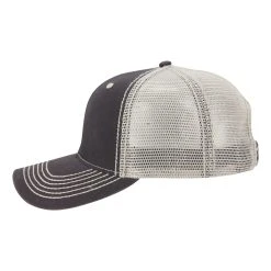 Paramount Apparel Charcoal/Ivory Heavy Washed Cap -Richardson Sales I 995B Charcoal Ivory 3