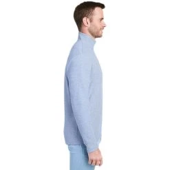 Vineyard Vines Men's White Cap/Marlin Saltwater Quarter-Zip Pullover -Richardson Sales K002708 6315 HTS