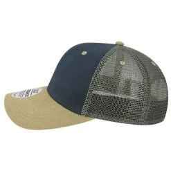 Legacy Navy/Vegas/Dark Grey Mid-Pro Snapback Trucker Cap -Richardson Sales MPS Navy Vegas Dark Grey S