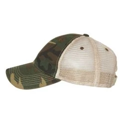 Legacy Army Camo/Khaki Old Favorite Trucker Cap -Richardson Sales OFA Army Camo Khaki 3