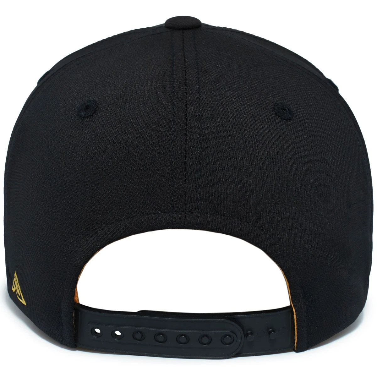 Pacific Headwear Black/Gold Coolcore Sildline Snapback Cap 2 Pacific Headwear Black/Gold Coolcore Sildline Snapback Cap - Image 2