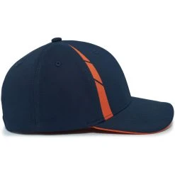 Pacific Headwear Navy/Orange Coolcore Sildline Snapback Cap 7 Pacific Headwear Navy/Orange Coolcore Sildline Snapback Cap -Richardson Sales P303 Navy Orange 4
