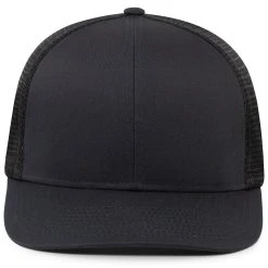 Pacific Headwear Navy Fusion Trucker Cap