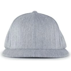 Pacific Headwear Light Blue Heather Premium Acrylic/Wool Blend FlexFit Cap