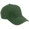 Adams® Adams Men's Forest/Khaki 6-Panel Mid-Profile Structured Moisture Management Cap