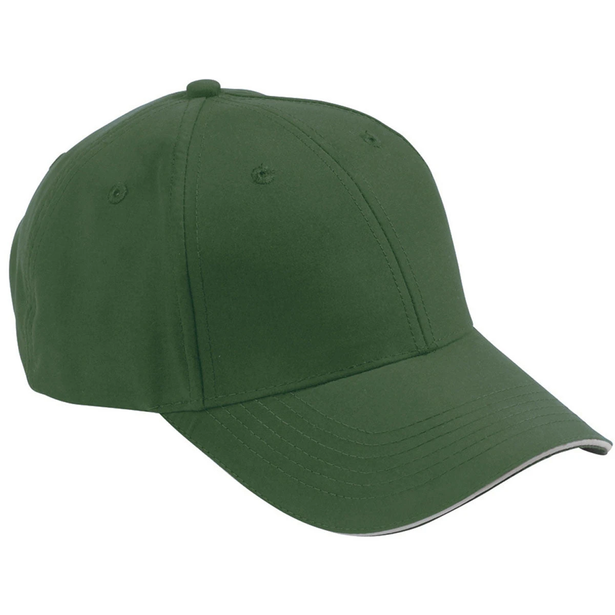 Adams® Adams Men's Forest/Khaki 6-Panel Mid-Profile Structured Moisture Management Cap 1 Adams® Adams Men's Forest/Khaki 6-Panel Mid-Profile Structured Moisture Management Cap
