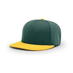 Richardson Dark Green/Gold Performance Team Series Combination Pulse R-Flex Cap