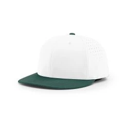 Richardson White/Dark Green Performance Team Series Combination Lite R-Flex Cap