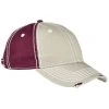 Adams® Adams Khaki/Maroon Distressed Rambler Cap
