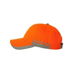 Outdoor Cap Safety Orange Reflective Cap -Richardson Sales SAF201 Safety Orange S