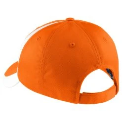 Sport-Tek Orange/White Dry Zone Nylon Colorblock Cap -Richardson Sales STC11 Orange White 2