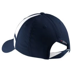 Sport-Tek True Navy/White Dry Zone Mesh Inset Cap -Richardson Sales STC12 True Navy White 2