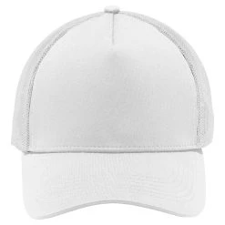 Sport-Tek White/White PosiCharge Competitor Mesh Back Cap -Richardson Sales STC36 White White 3