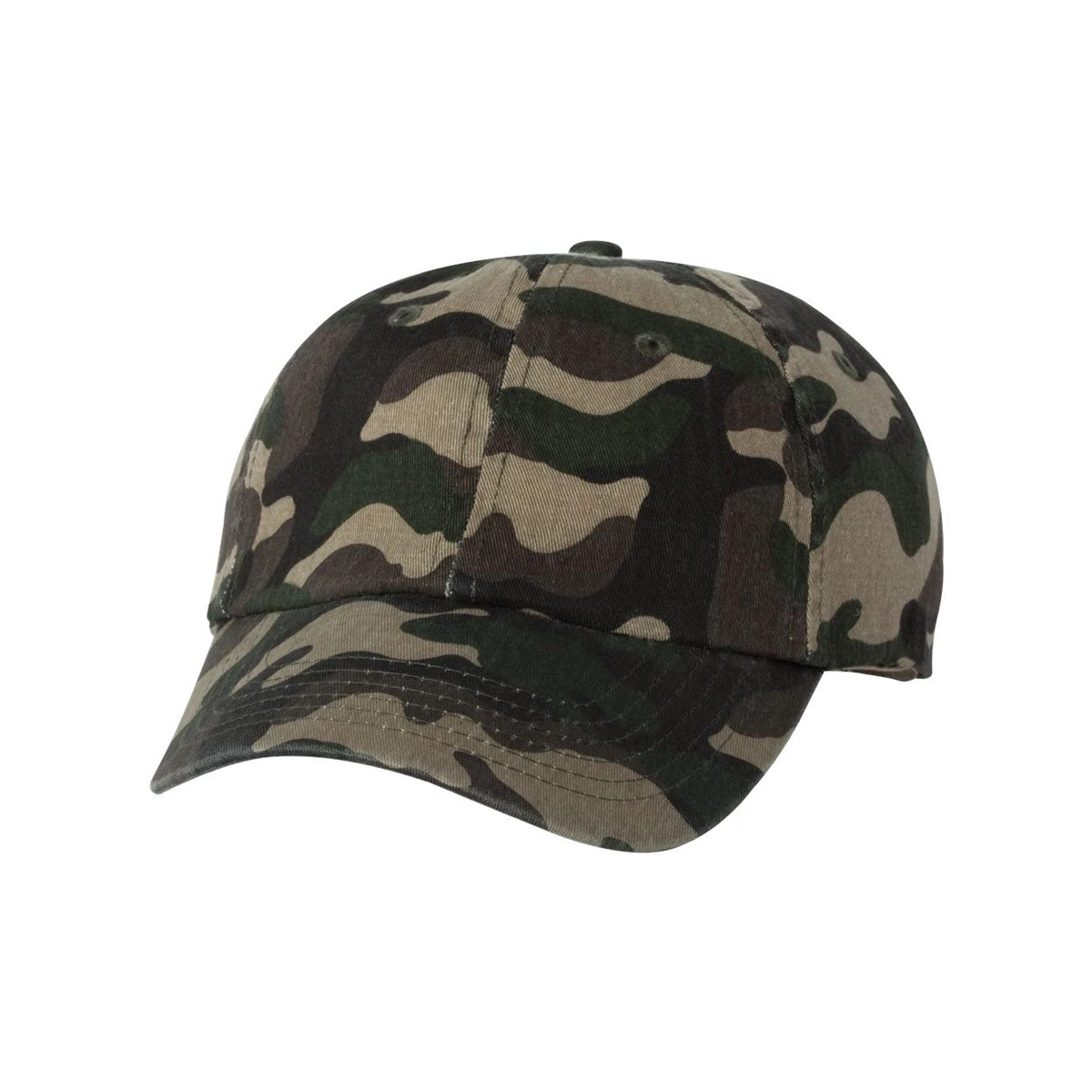 Valucap Green Camo Classic Dad's Cap 1 Valucap Green Camo Classic Dad's Cap