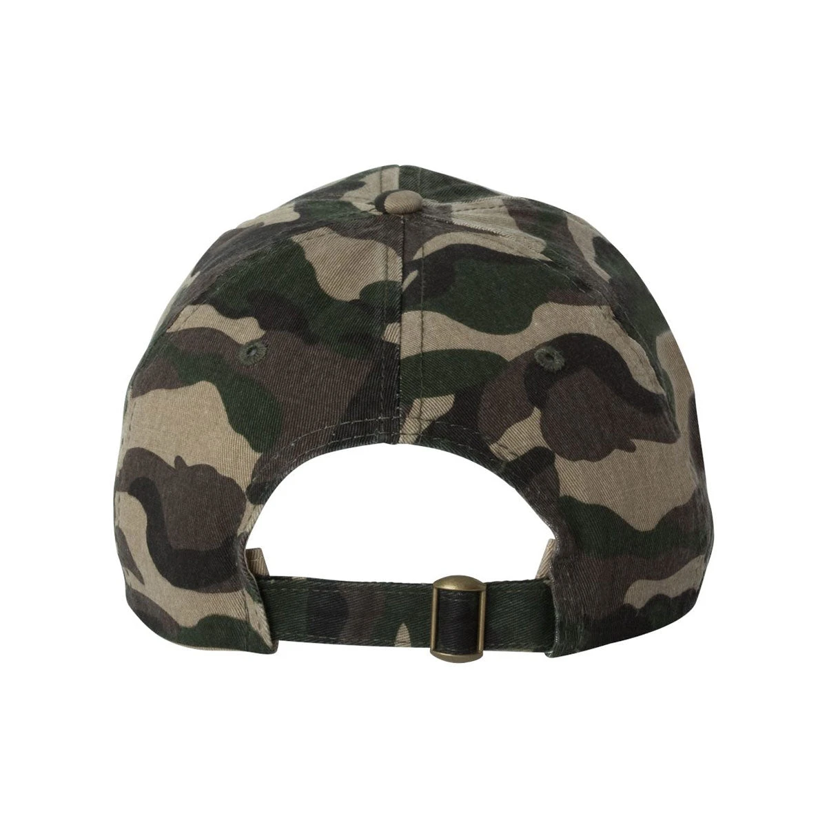 Valucap Green Camo Classic Dad's Cap 2 Valucap Green Camo Classic Dad's Cap - Image 2