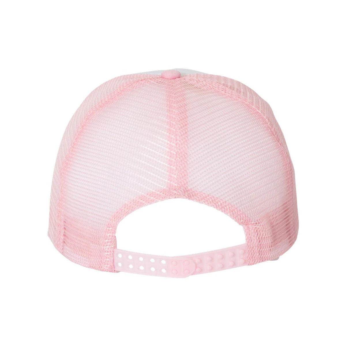 Valucap White/Pink Foam Trucker Cap 2 Valucap White/Pink Foam Trucker Cap - Image 2