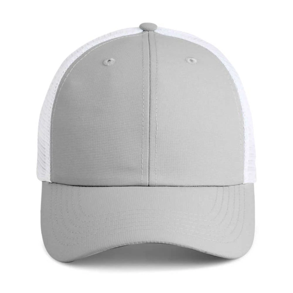 Imperial Light Grey White Structured Performance Meshback Cap 1 Imperial Light Grey White Structured Performance Meshback Cap