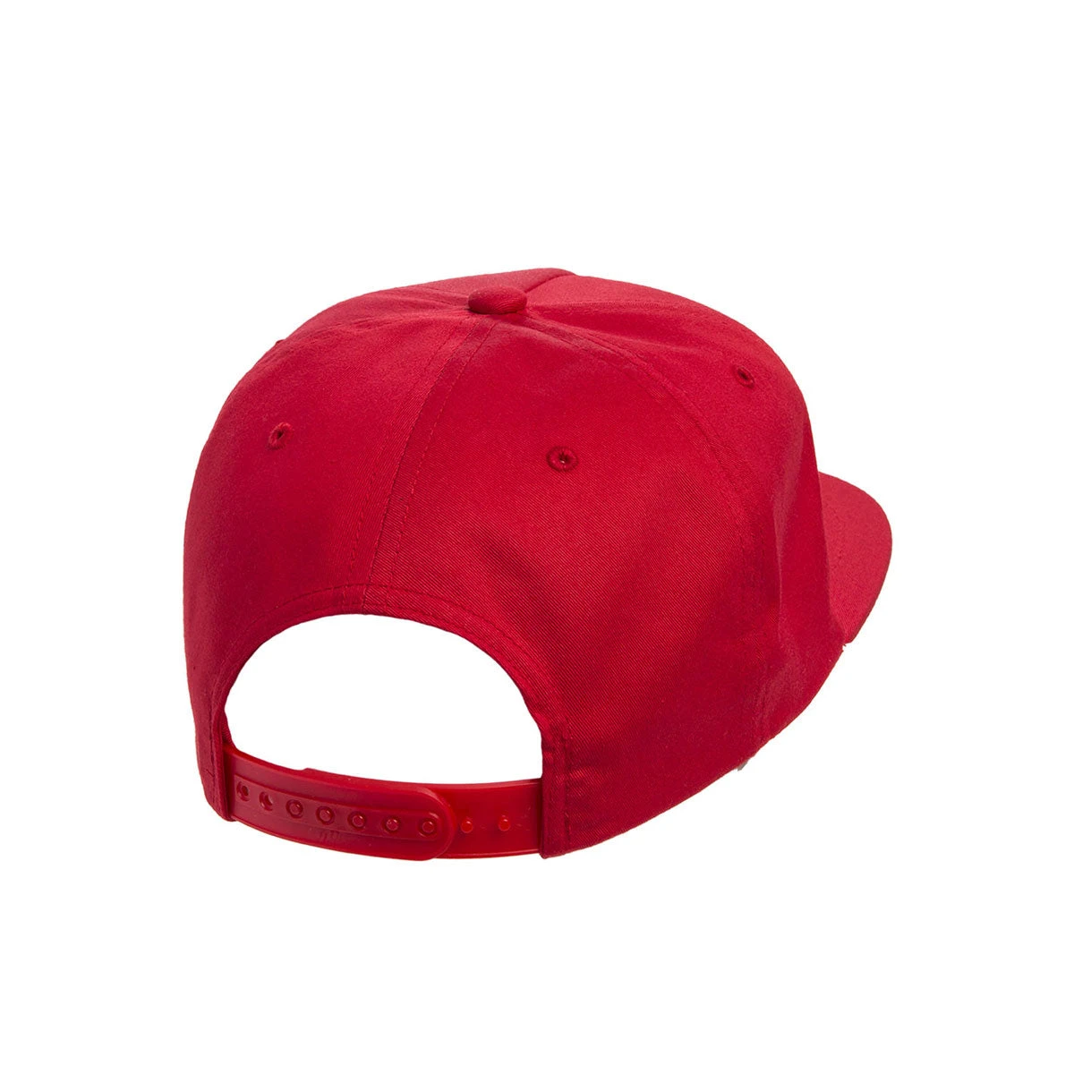 Yupoong Red Unstructured 5-Panel Snapback Cap 2 Yupoong Red Unstructured 5-Panel Snapback Cap - Image 2
