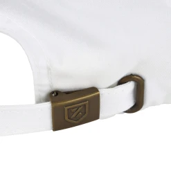 Zusa White Staycationer Dad Cap -Richardson Sales Z725 100 buckle