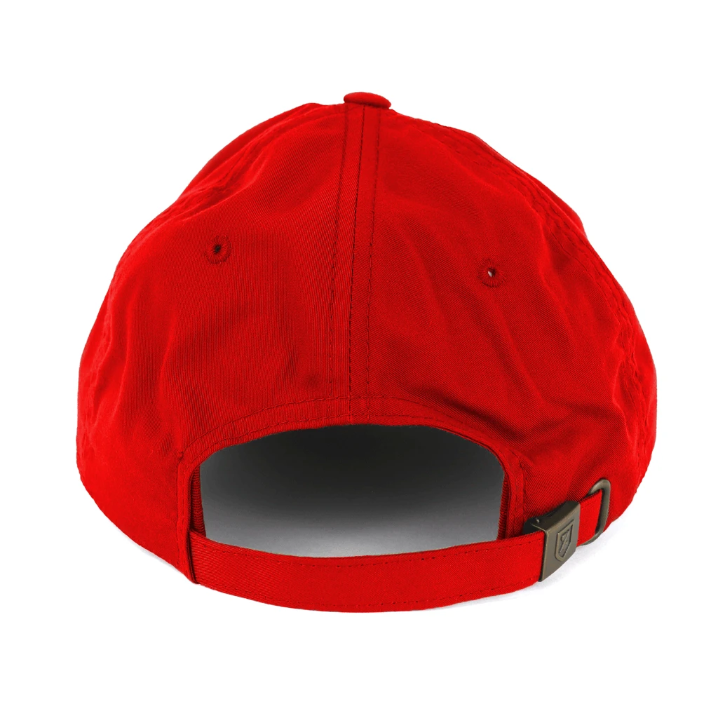 Zusa Red Staycationer Dad Cap 3 Zusa Red Staycationer Dad Cap - Image 3