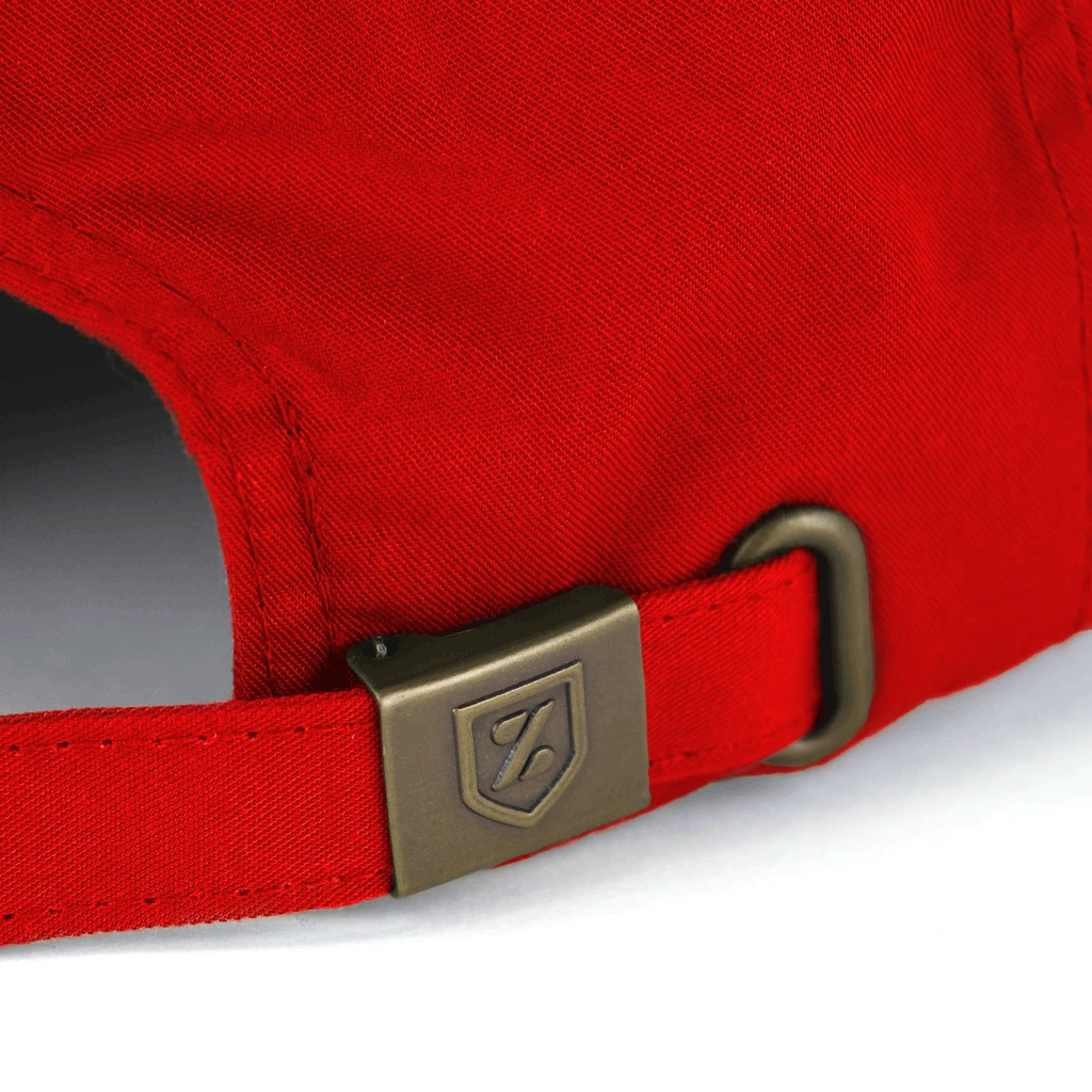 Zusa Red Staycationer Dad Cap 4 Zusa Red Staycationer Dad Cap - Image 4